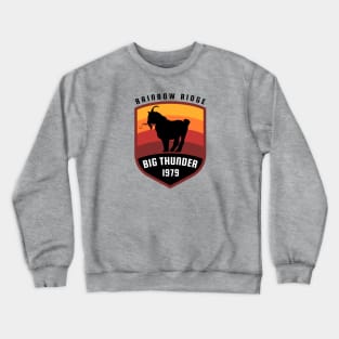 Mountain Range Patch (Thunder) Crewneck Sweatshirt